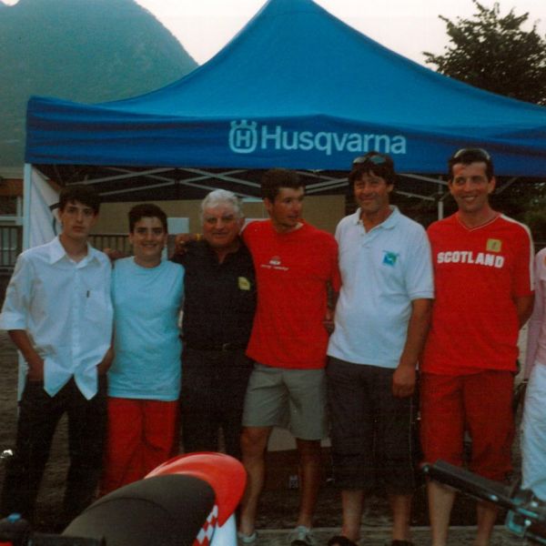 Team Papa Nicolini agli eventi Husqvarna